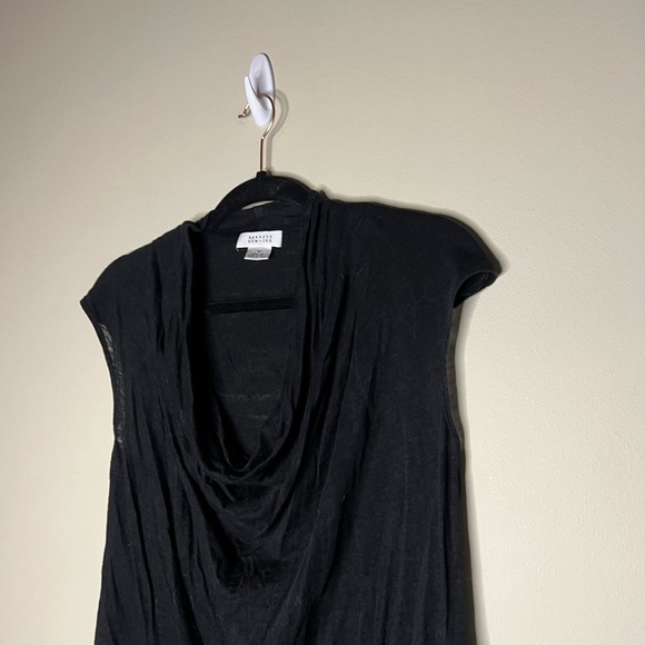 Vintage Barney’s New York 100% Linen cowl neck blouse - Picture 2 of 10